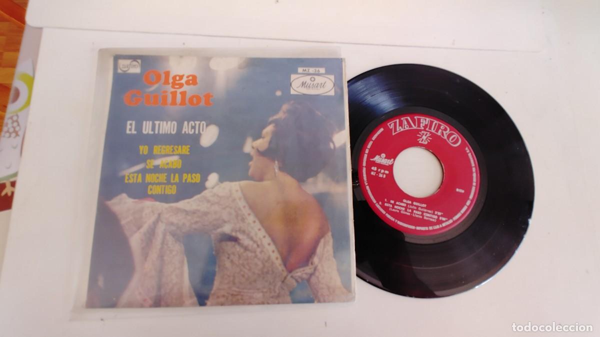 Discos de vinilo: OLGA GUILLOT-EP EL ULTIMO ACTO +3 - Foto 1