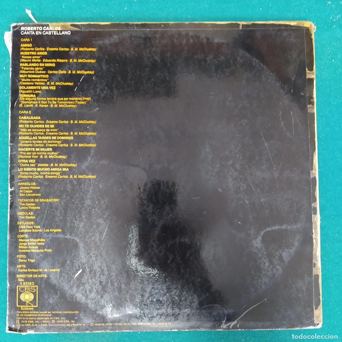 Discos de vinilo: Roberto Carlos &ndash; Roberto Carlos - Foto 2