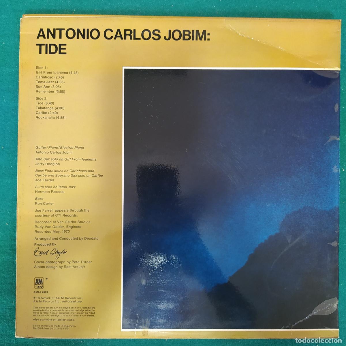 Discos de vinilo: Antonio Carlos Jobim &ndash; Tide - Foto 2