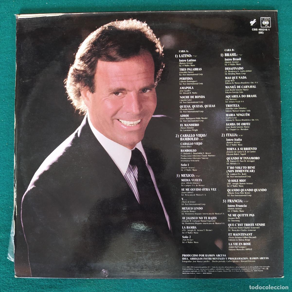 Discos de vinilo: Julio Iglesias &ndash; Raices - Foto 2