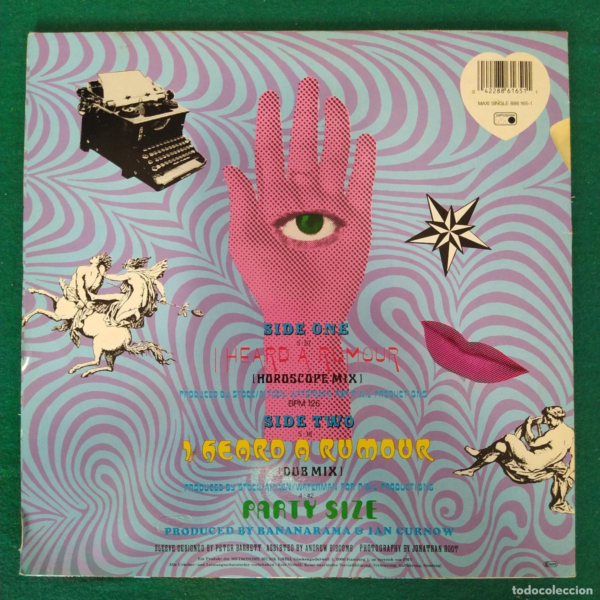 Discos de vinilo: Bananarama &ndash; I Heard A Rumour - Foto 2