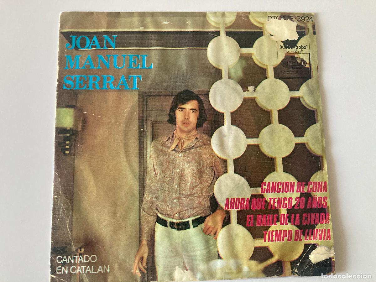 Discos de vinilo: VINILO EP DE JOAN MANUEL SERRAT DE ARGENTINA - Foto 1
