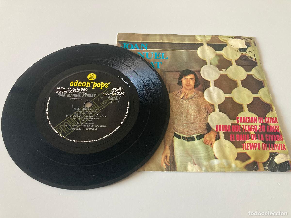 Discos de vinilo: VINILO EP DE JOAN MANUEL SERRAT DE ARGENTINA - Foto 4