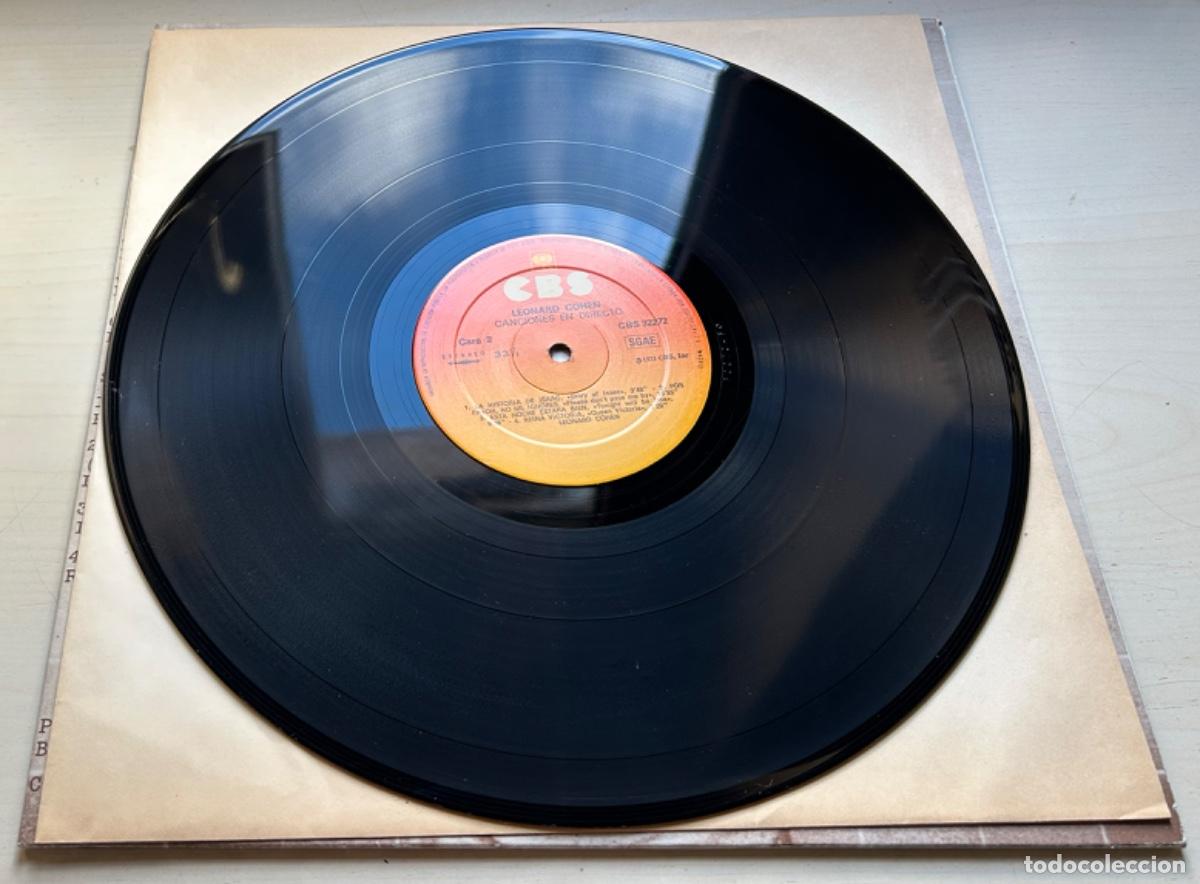 Discos de vinilo: Leonard Cohen - Live Songs - LP - Foto 5