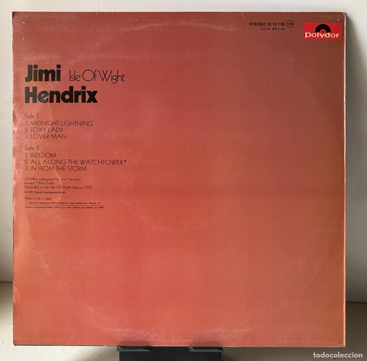 Discos de vinilo: Jimi Hendrix - Isle Of Wright - LP - Foto 2