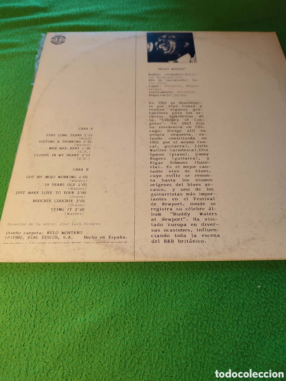 Discos de vinilo: Muddy Waters - Muddy Waters vinilo Lp - Foto 2