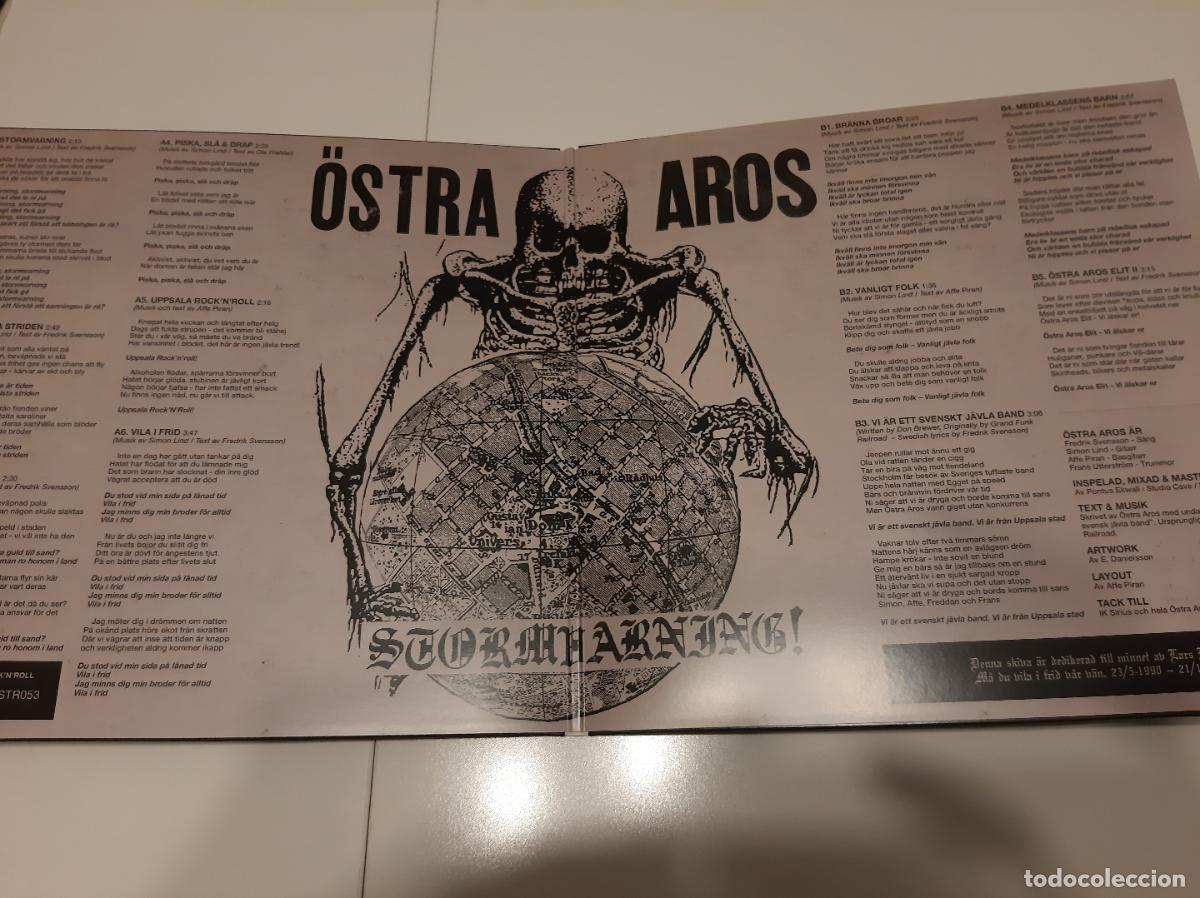Discos de vinilo: &Ouml;STRA AROS -STORMVARNING- (2021) LP DISCO VINILO - Foto 2