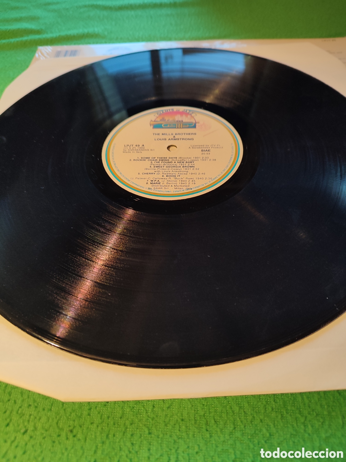 Discos de vinilo: The Mills Brothers & Louis Armstrong - Same - Foto 3