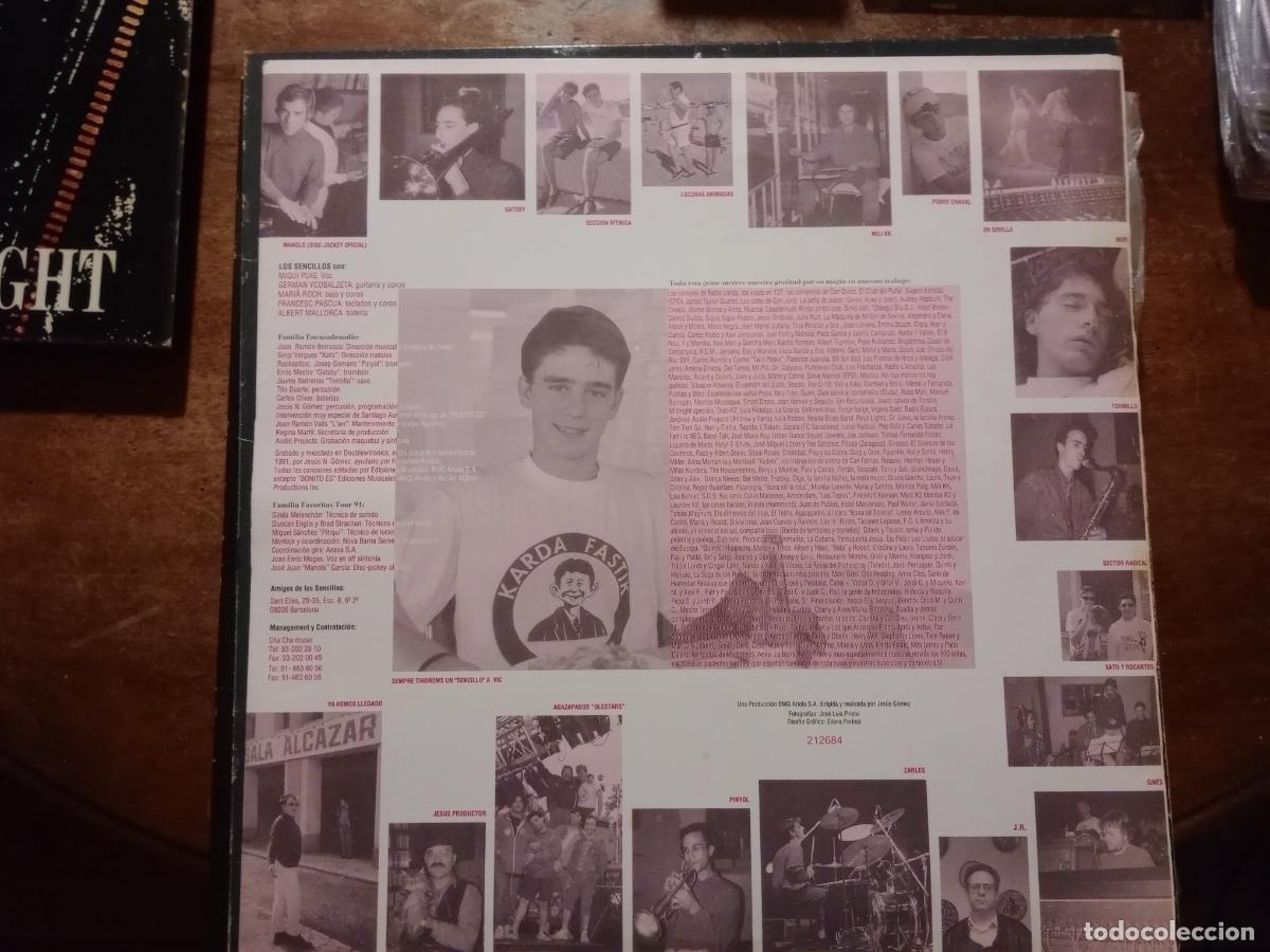 Discos de vinilo: Los Sencillos - en casa de nadie - Foto 3