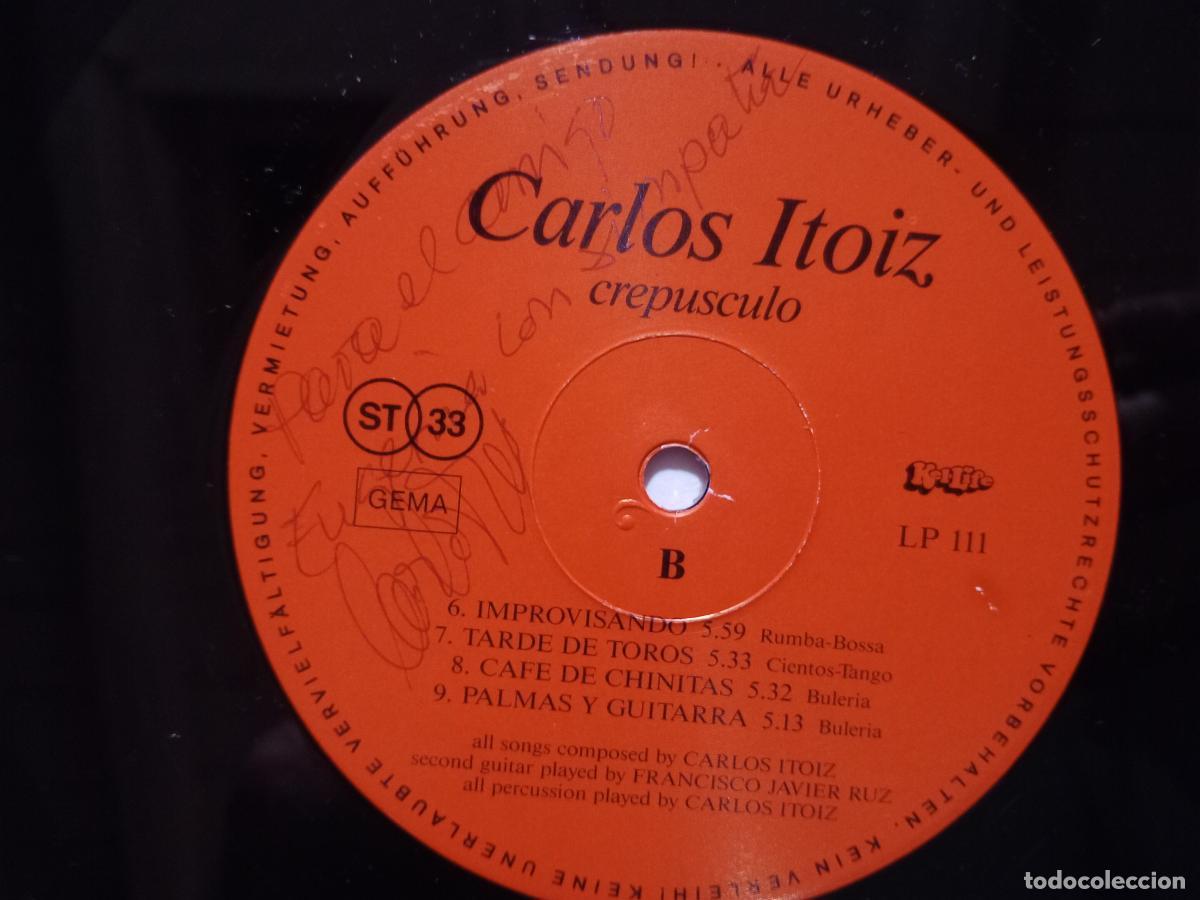 Discos de vinilo: Carlos Itoiz - crepusculo - Foto 3