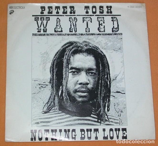 Discos de vinilo: Peter Tosh 45t Wanted VG++ NM - Foto 1