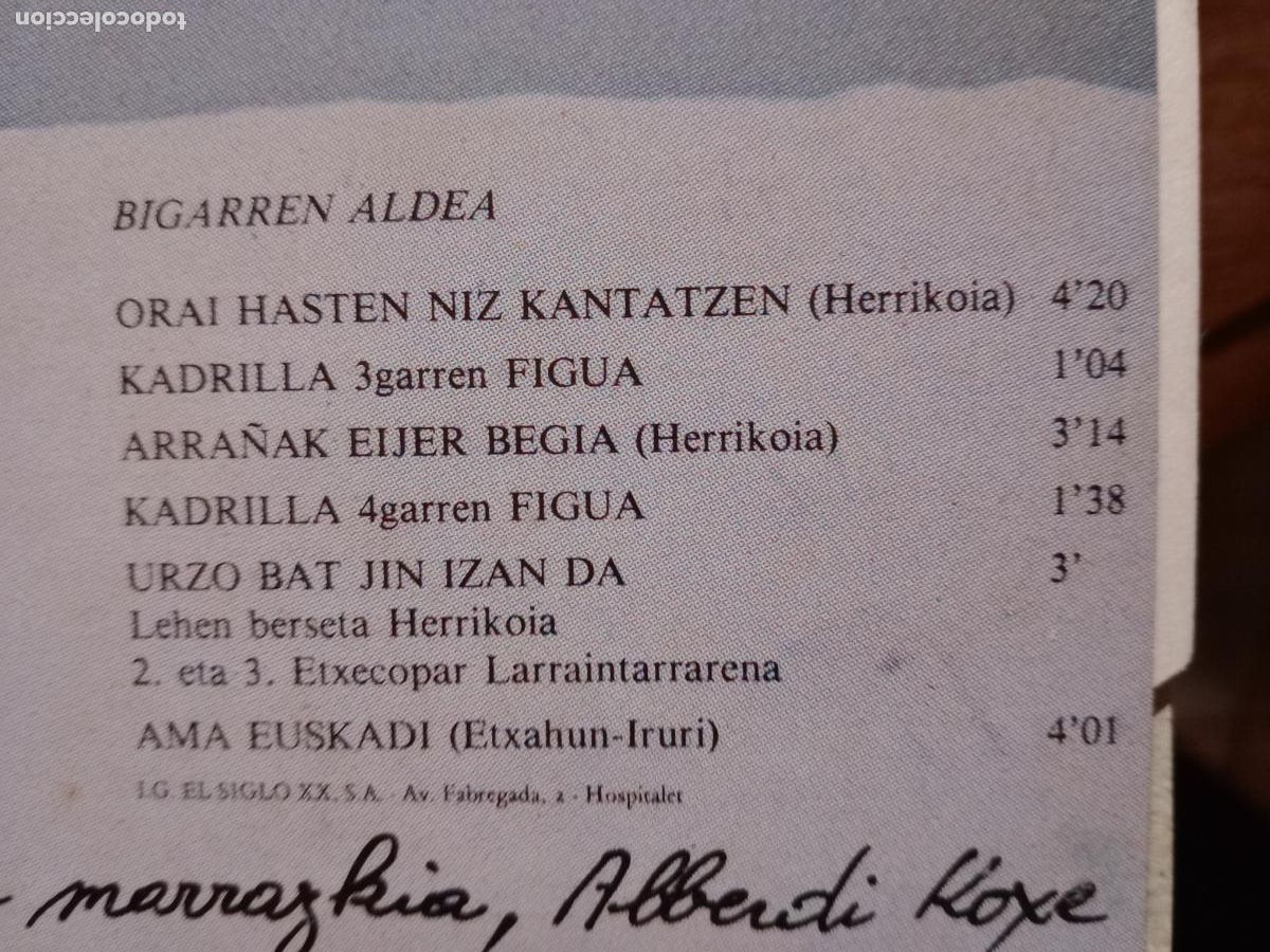 Discos de vinilo: Jan-Mixel Bedaxagar - Xiberoa - Foto 4