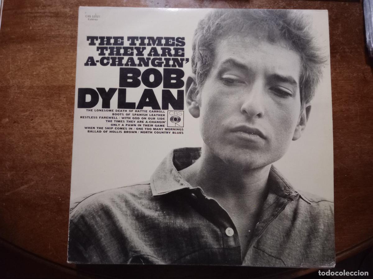 Discos de vinilo: Bob Dylan - the times they are changing - Foto 1