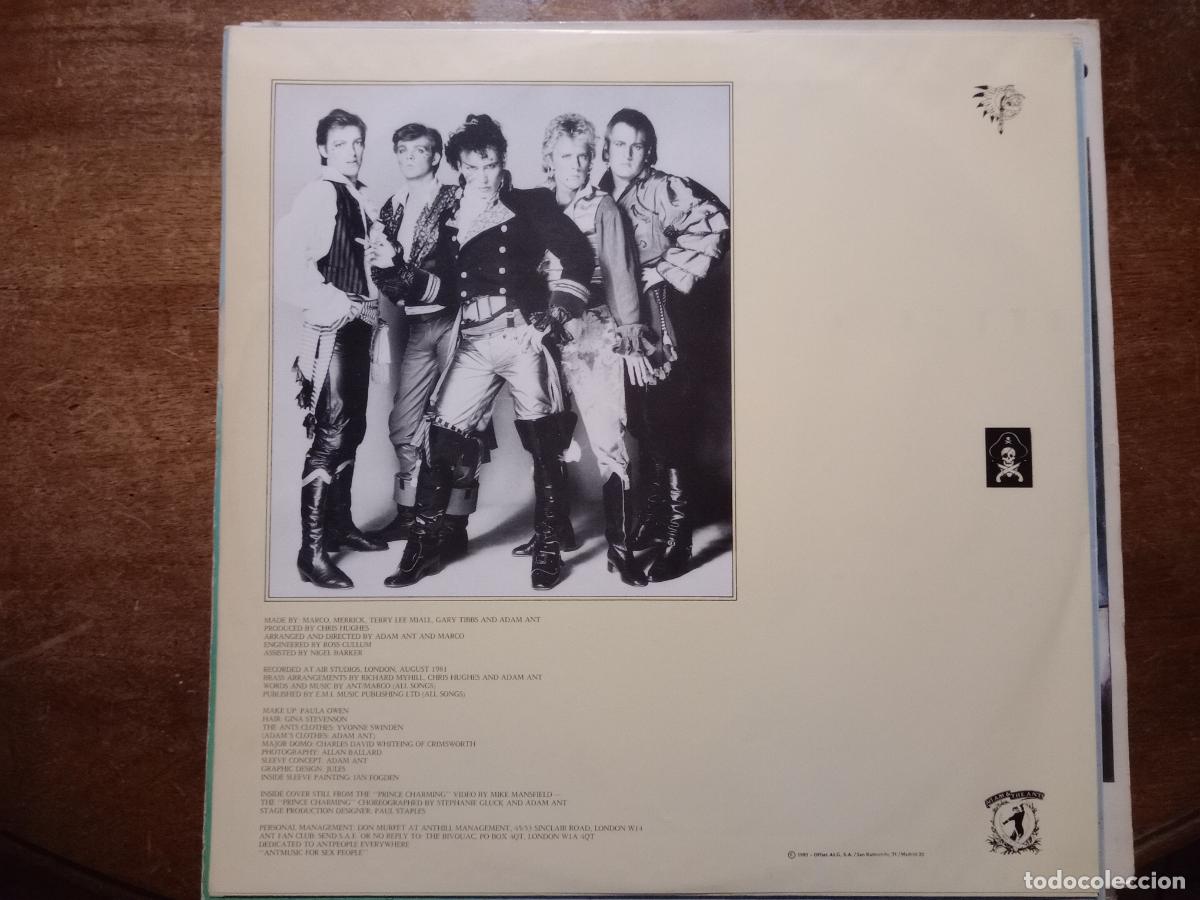 Discos de vinilo: Adam and the ants - Prince charming - Foto 5