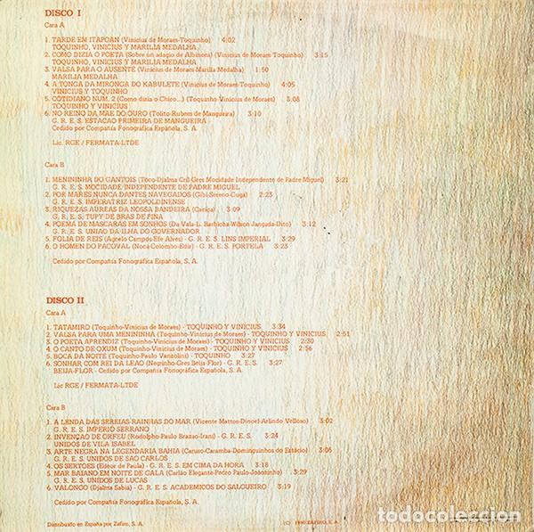 Discos de vinilo: Various - Sambas (2xLP, Comp) Label:Puzzle (3) Cat#: MPL-134 - Foto 2