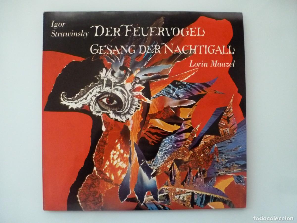 Discos de vinilo: STRAVINSKY - DER FEUERVOGEL - LORIN MAAZEL (LP EX LIBRIS AUSTRIA) COMO NUEVO - Foto 1