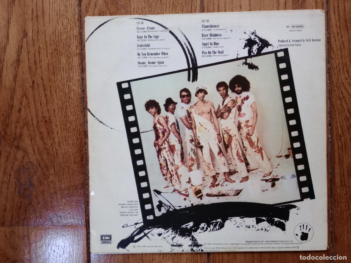 Discos de vinilo: The J. Geils Band - Freezer frame (estructura congelada) - Foto 4