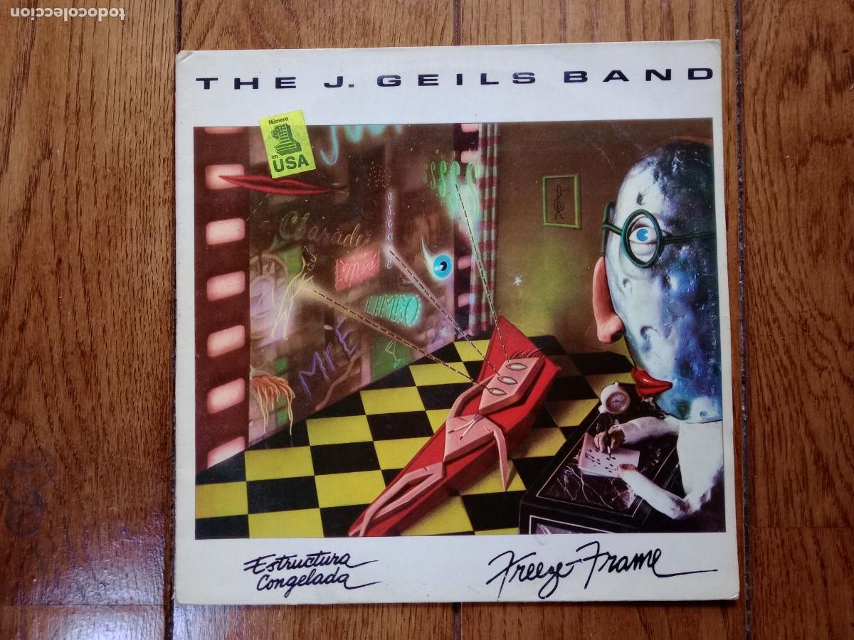 Discos de vinilo: The J. Geils Band - Freezer frame (estructura congelada) - Foto 1