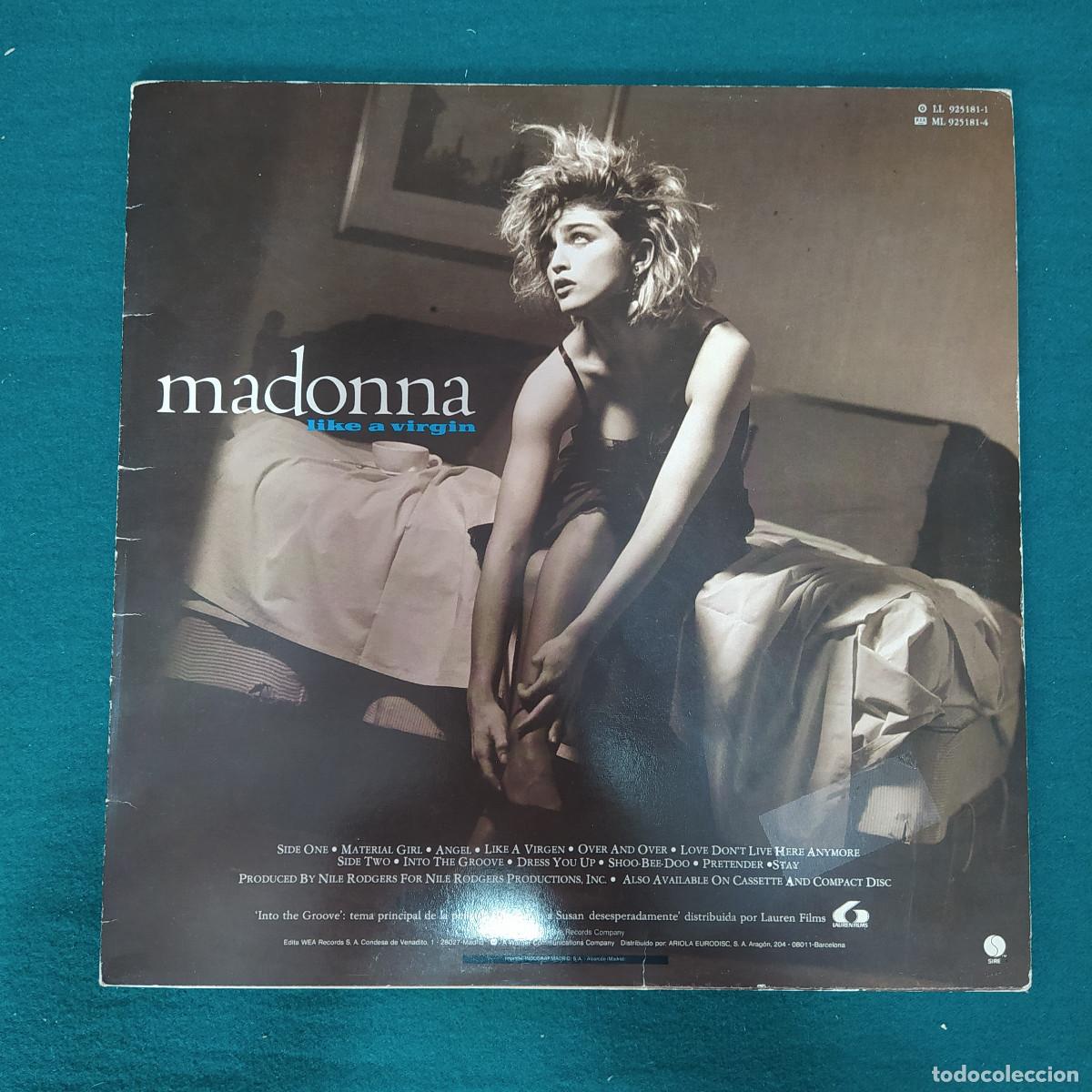 Discos de vinilo: Madonna &ndash; Like A Virgin - Foto 2