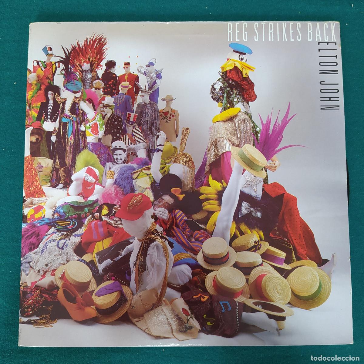 Discos de vinilo: Elton John &ndash; Reg Strikes Back - Foto 1