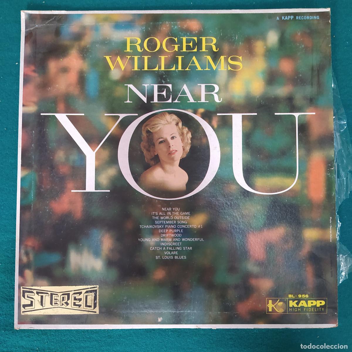 Discos de vinilo: Roger Williams &ndash; Near You - Foto 1