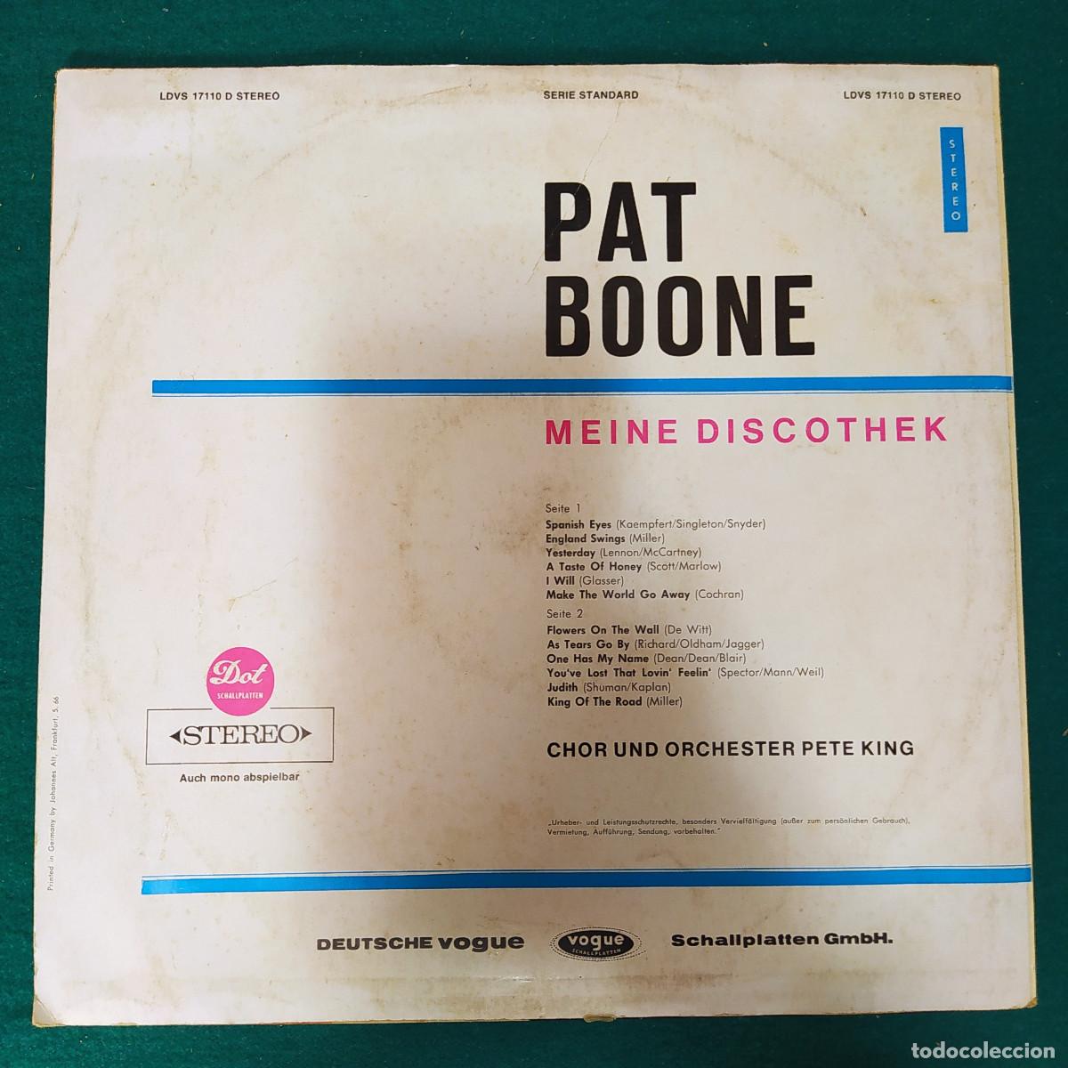 Discos de vinilo: Pat Boone &ndash; Meine Discothek - Foto 2