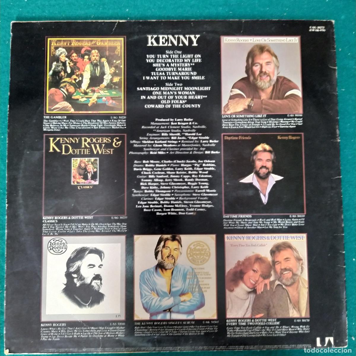 Discos de vinilo: Kenny Rogers &ndash; Kenny - Foto 2