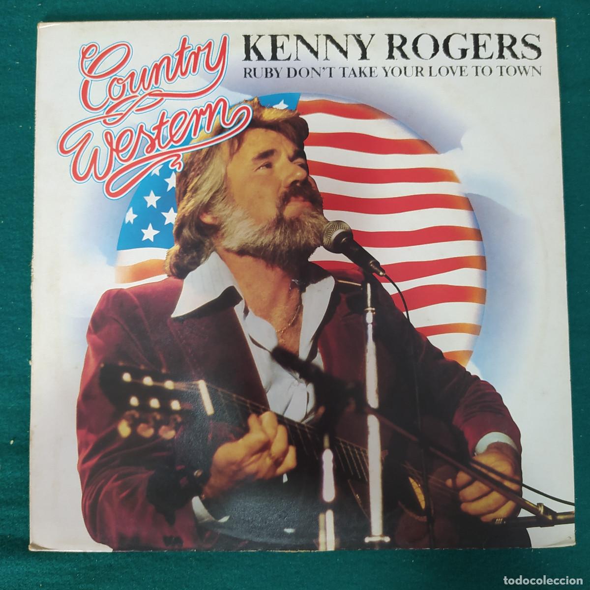 Discos de vinilo: Kenny Rogers &ndash; Ruby Dont Take Your Love To Town - Foto 1