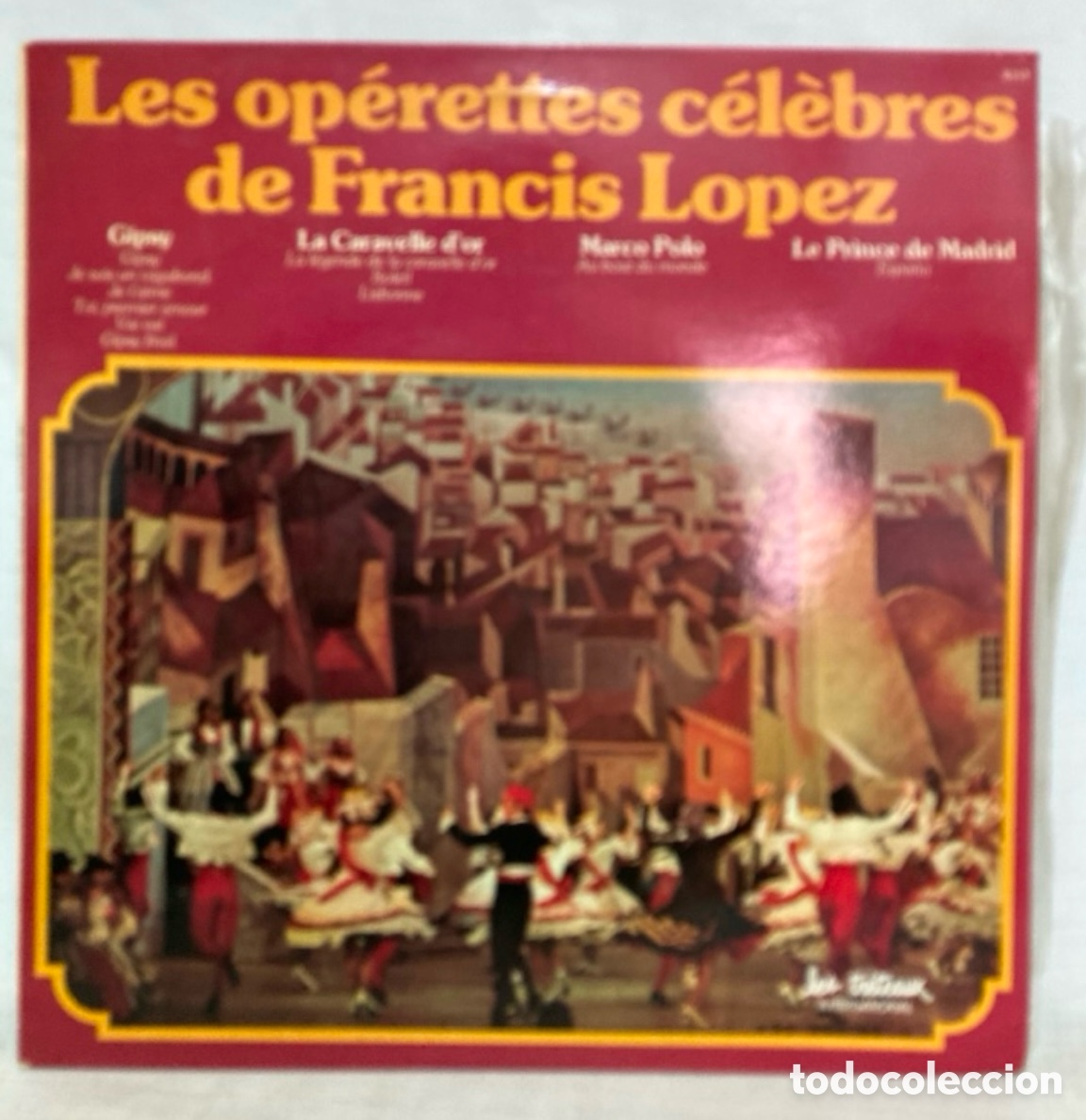 Discos de vinilo: Disco vinilo LP , &ldquo;Operetas c&eacute;lebres &ldquo; - Foto 1
