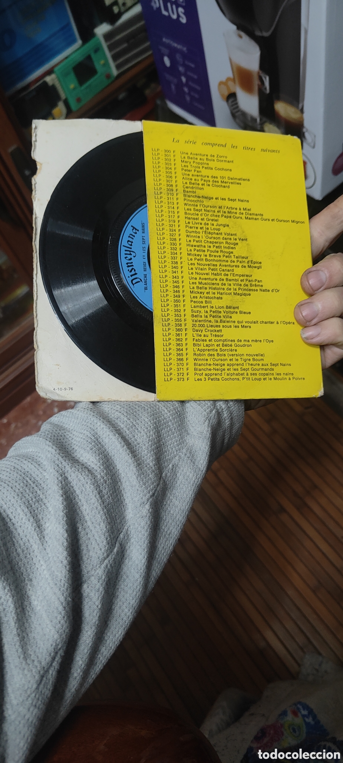 Discos de vinilo: CUENTO EN FRANCES BLANCANIEVES - Foto 2