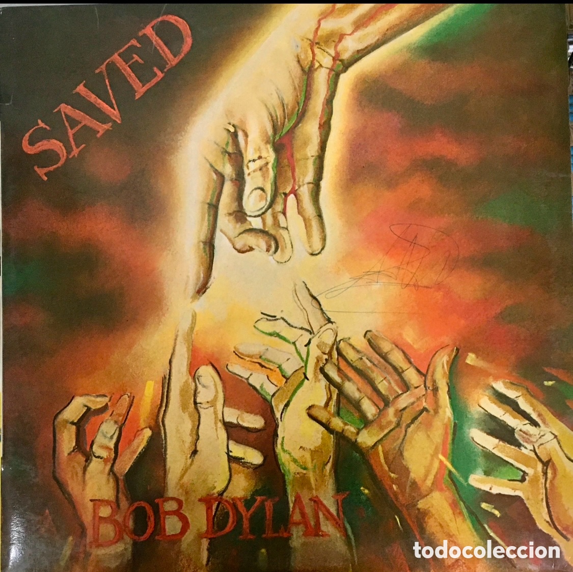 Discos de vinilo: Disco Vinilo LP. Bob Dylan. &ldquo;Sabed&rdquo;. 1980. - Foto 1