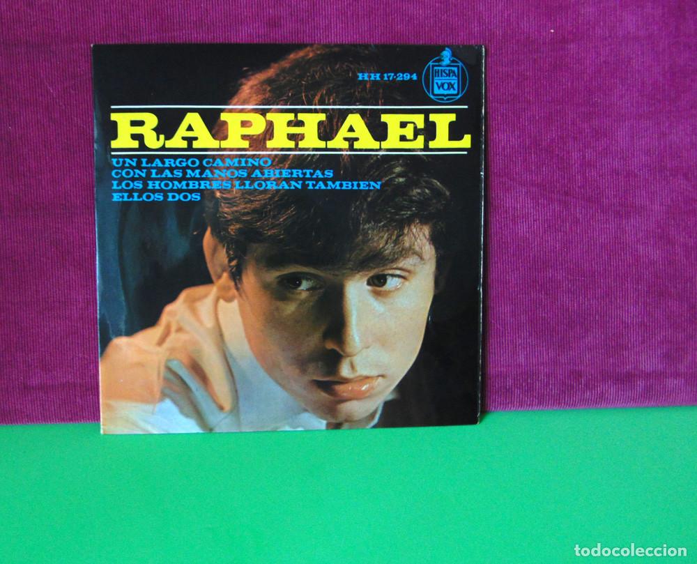 Discos de vinilo: RAPHAEL - UN LARGO CAMINO - EP DE 1964 - Foto 1