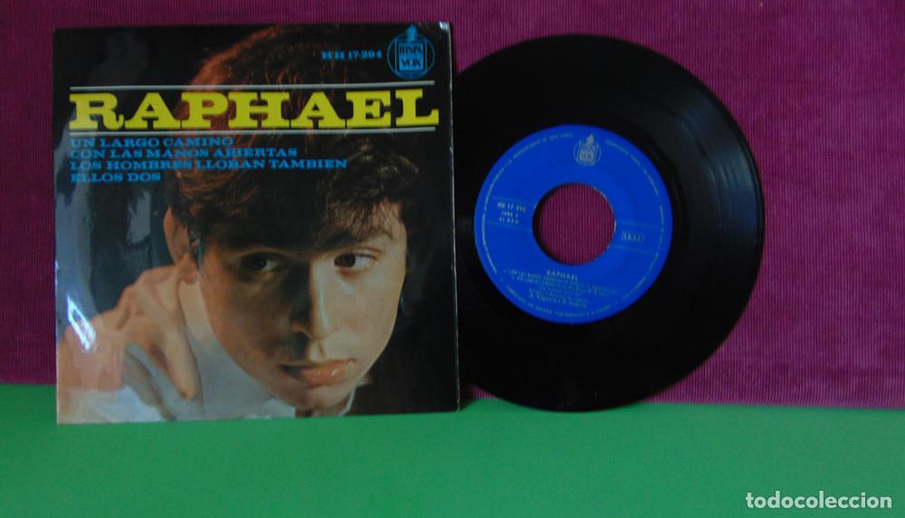 Discos de vinilo: RAPHAEL - UN LARGO CAMINO - EP DE 1964 - Foto 4