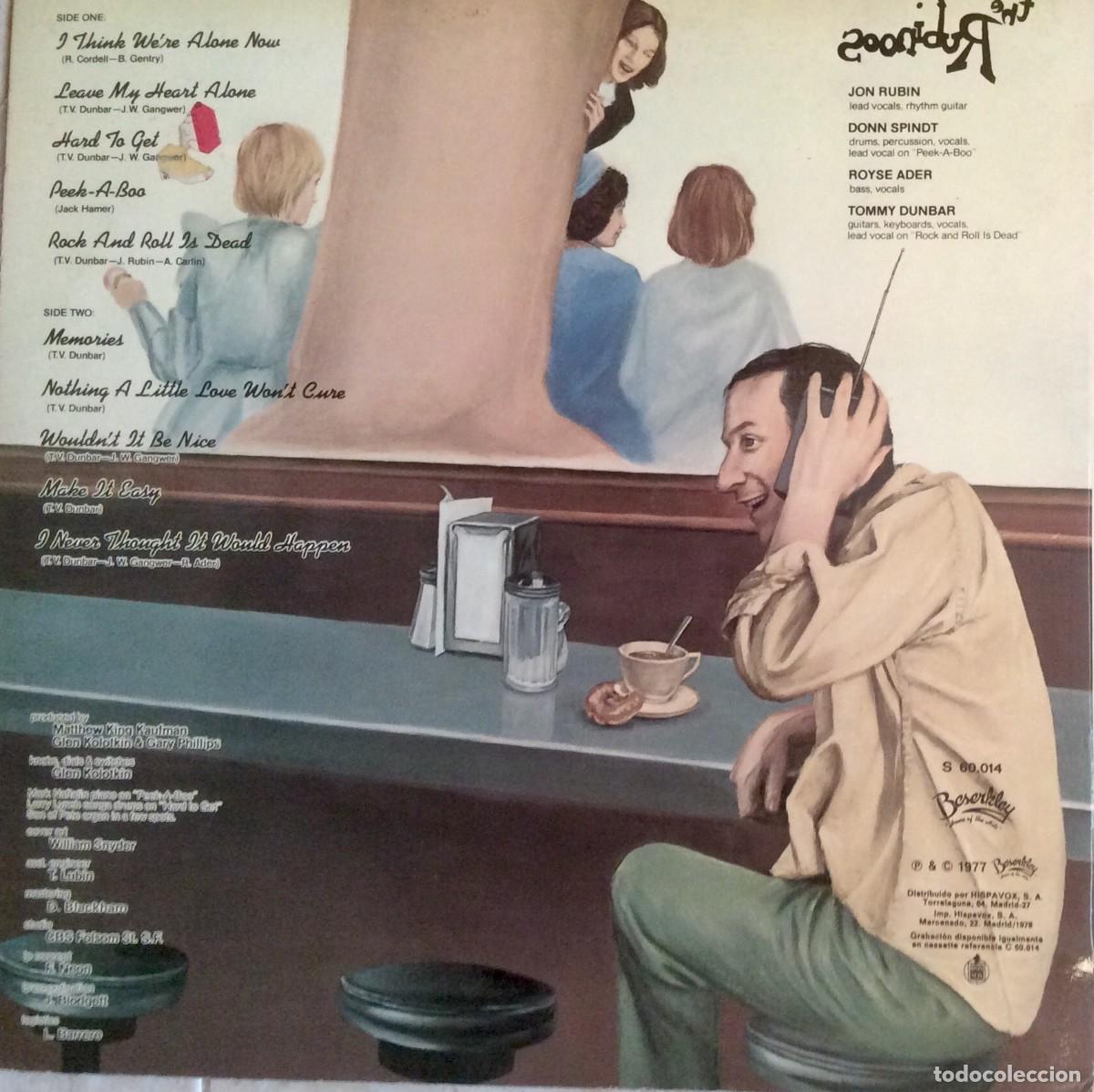 Discos de vinilo: THE RUBINOOS /// Espa&ntilde;a 1978. Vg++ - Foto 3
