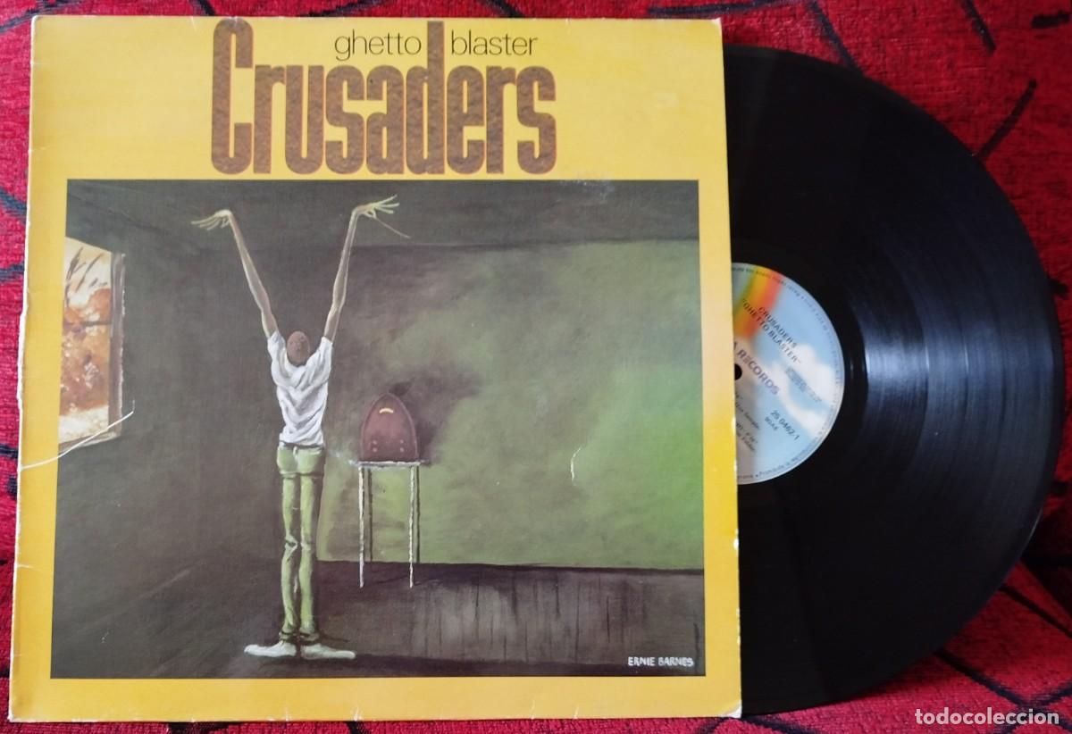 Discos de vinilo: CRUSADERS ** Ghetto Blaster ** VINILO LP 1984 - Foto 1