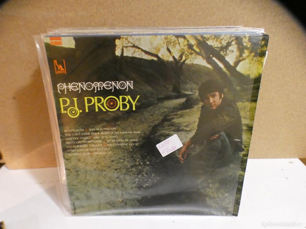 Vinyl records: ARKANSAS1980 BOXX397 LP DESTROZAD&Iacute;SMO A TU RIESGO PHENOMENON P.J. PROBY RAJA EN TAPA