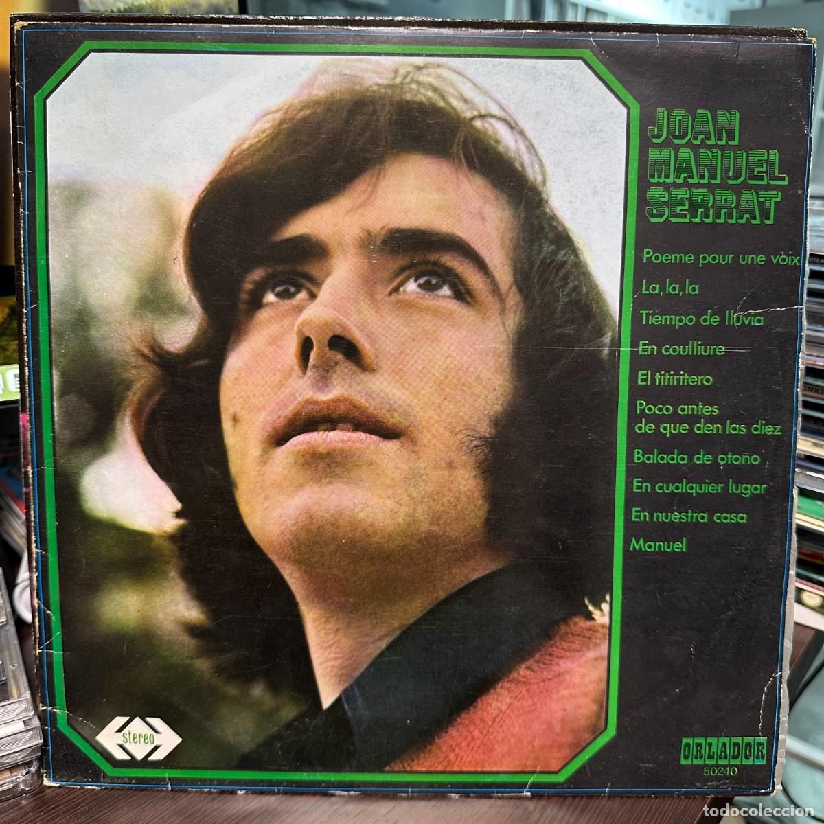 Discos de vinilo: Joan Manuel Serrat - Joan Manuel Serrat (LP, Comp) - Foto 1
