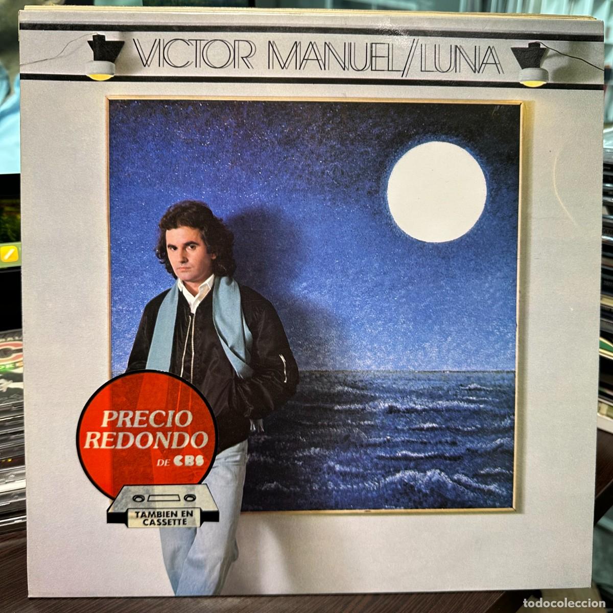 Discos de vinilo: V&iacute;ctor Manuel - Luna (LP, Album) - Foto 1