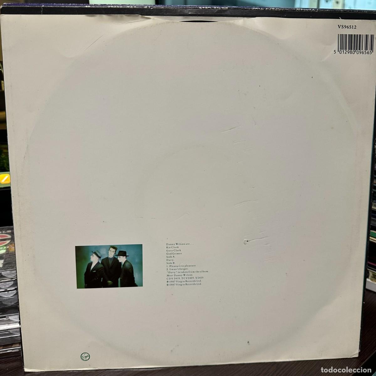 Discos de vinilo: Danny Wilson - Davy (12&rdquo;, Single) - Foto 2