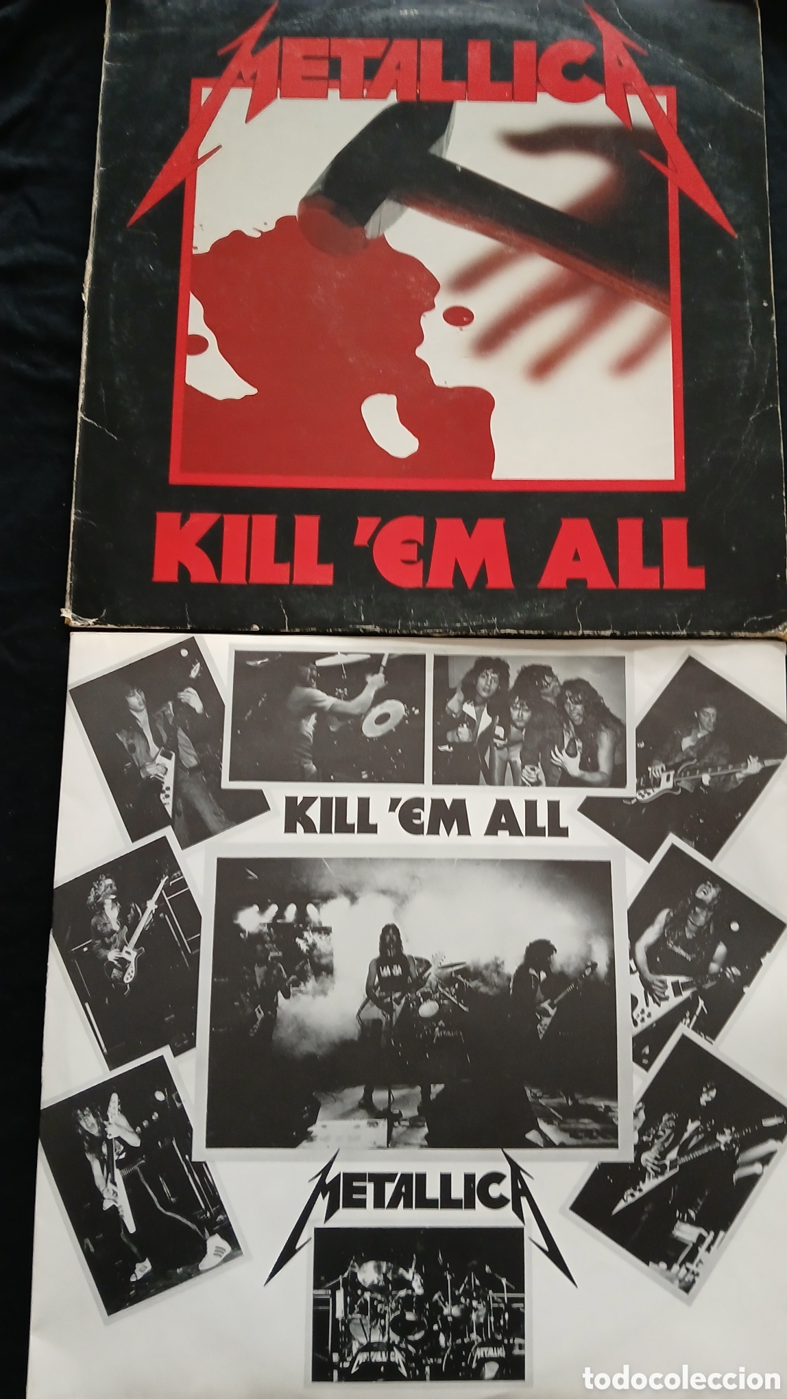 Discos de vinilo: METALLICA - KILL EM ALL - SPAIN/VERTIGO - LP - Foto 2