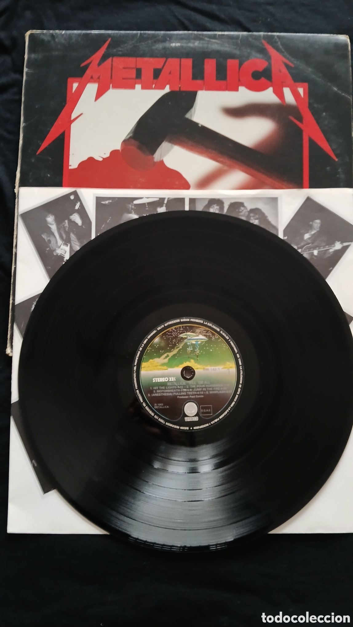 Discos de vinilo: METALLICA - KILL EM ALL - SPAIN/VERTIGO - LP - Foto 4