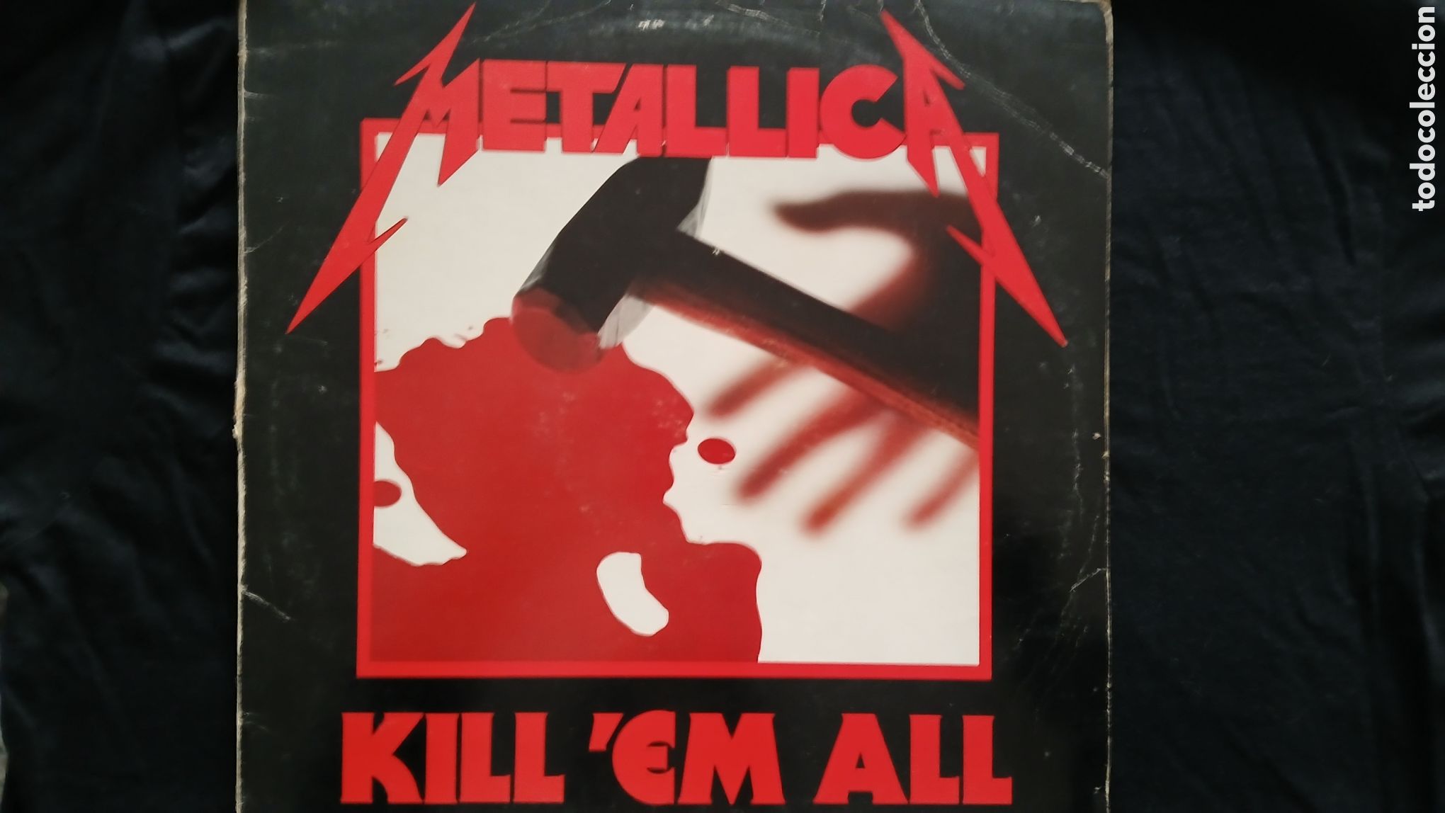 Discos de vinilo: METALLICA - KILL EM ALL - SPAIN/VERTIGO - LP - Foto 1