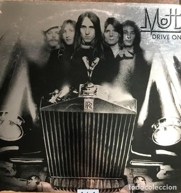 Discos de vinilo: Mott , Drive On ///UK.1975. vg++/ex - Foto 1