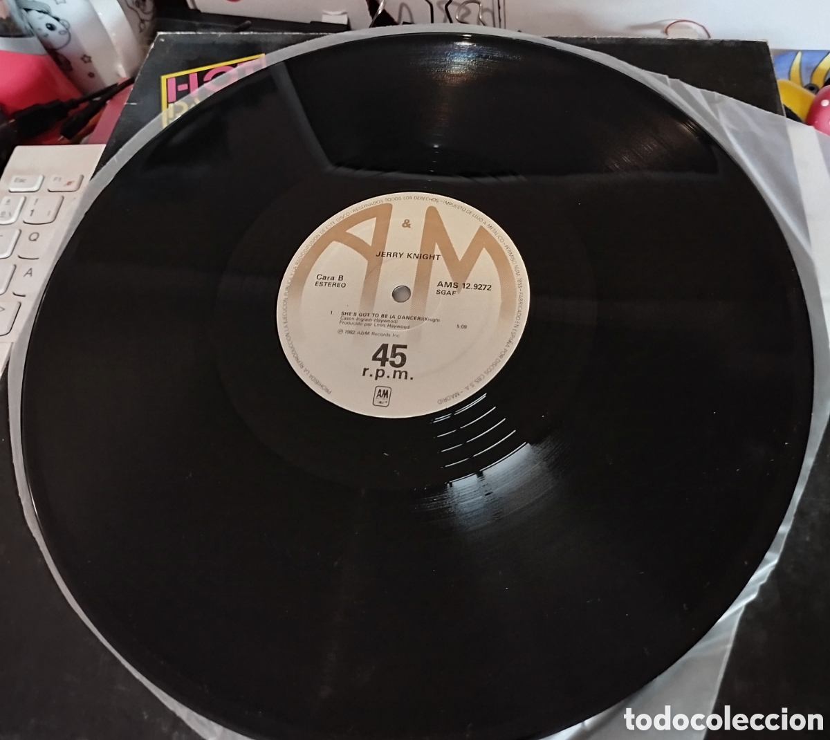 Discos de vinilo: Jerry Knight.- Shes Got To Be (A Dancer) - Foto 2