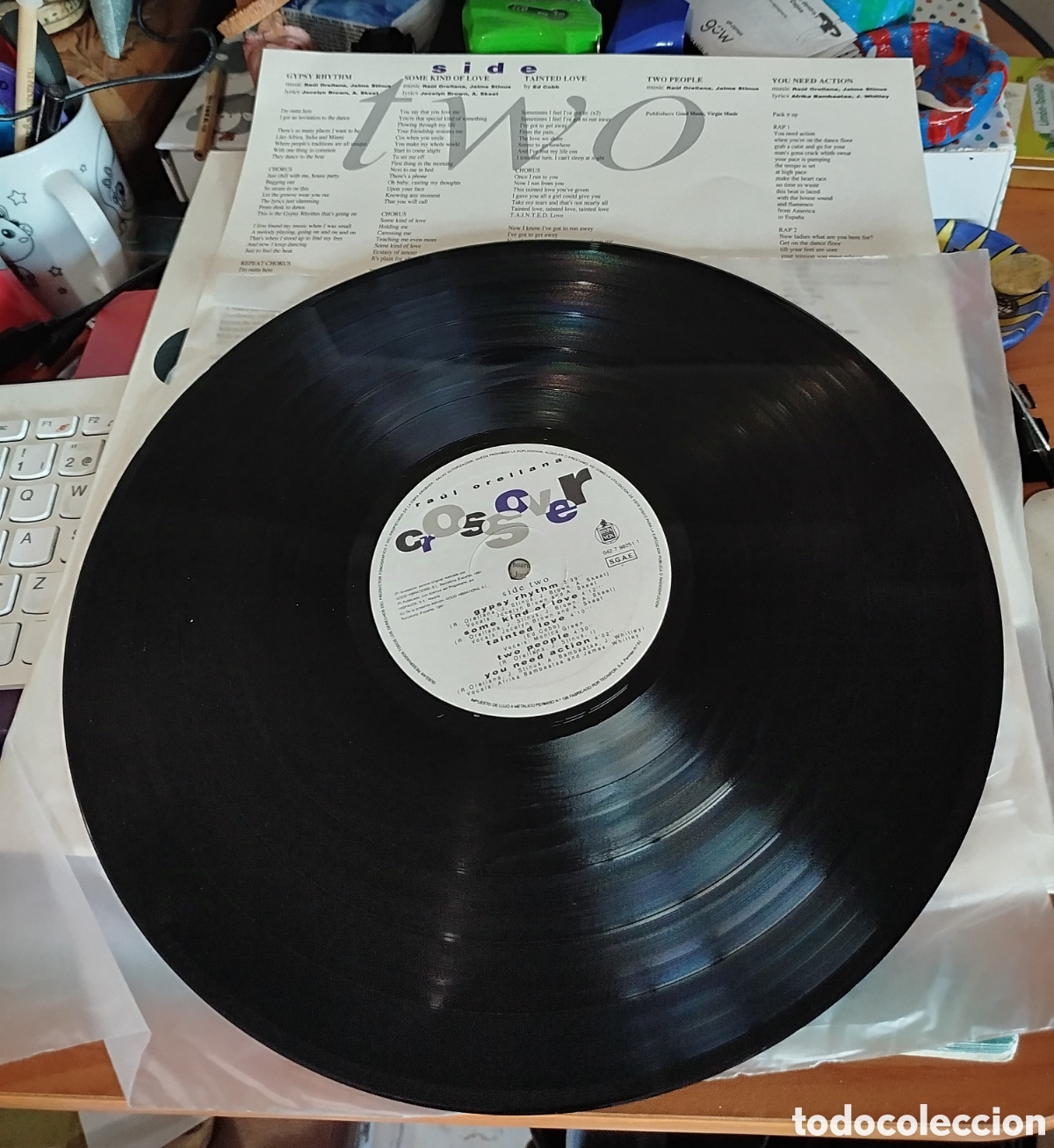 Discos de vinilo: Ra&uacute;l Orellana &ndash; Crossover - Foto 2