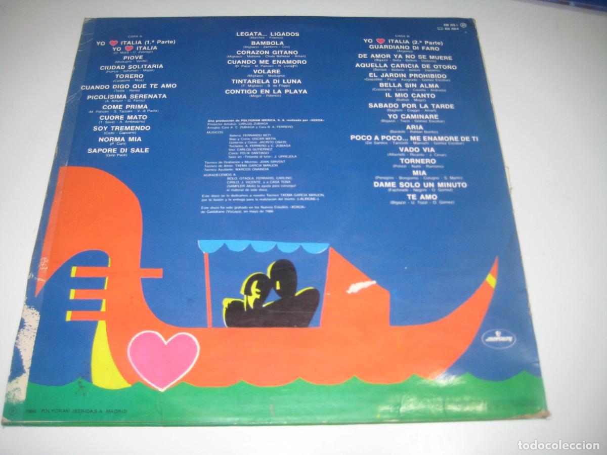Discos de vinilo: Alirone - Yo Love Italia LP - Foto 2