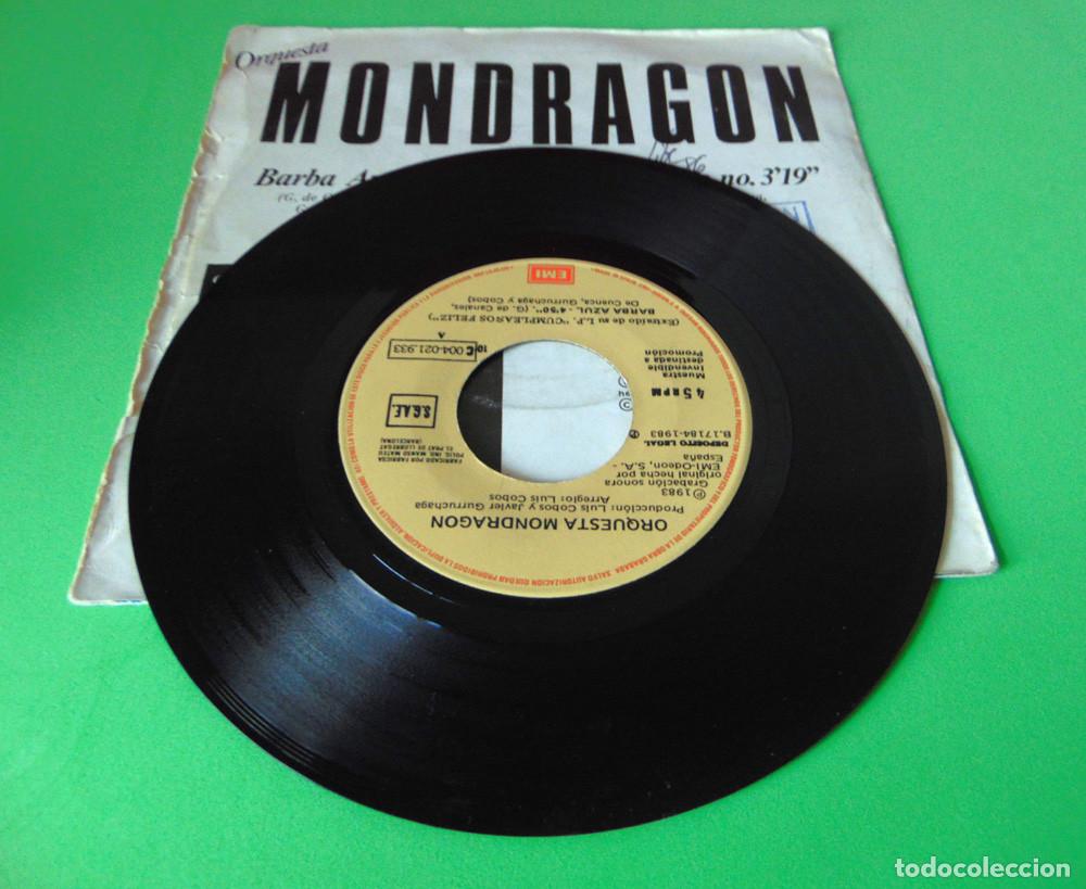 Discos de vinilo: ORQUESTA MONDRAGON - BARBA AZUL - SINGLE - Foto 2