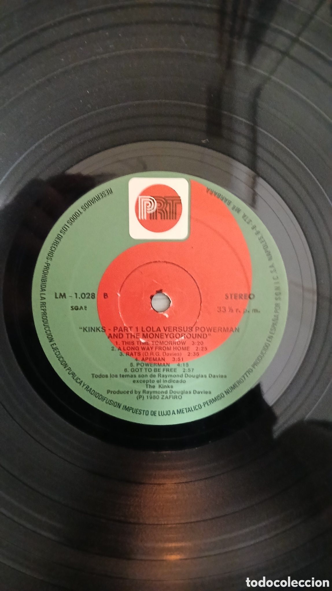 Discos de vinilo: KINKS - PART ONE - SPAIN/PRT - LP - IB - Foto 2
