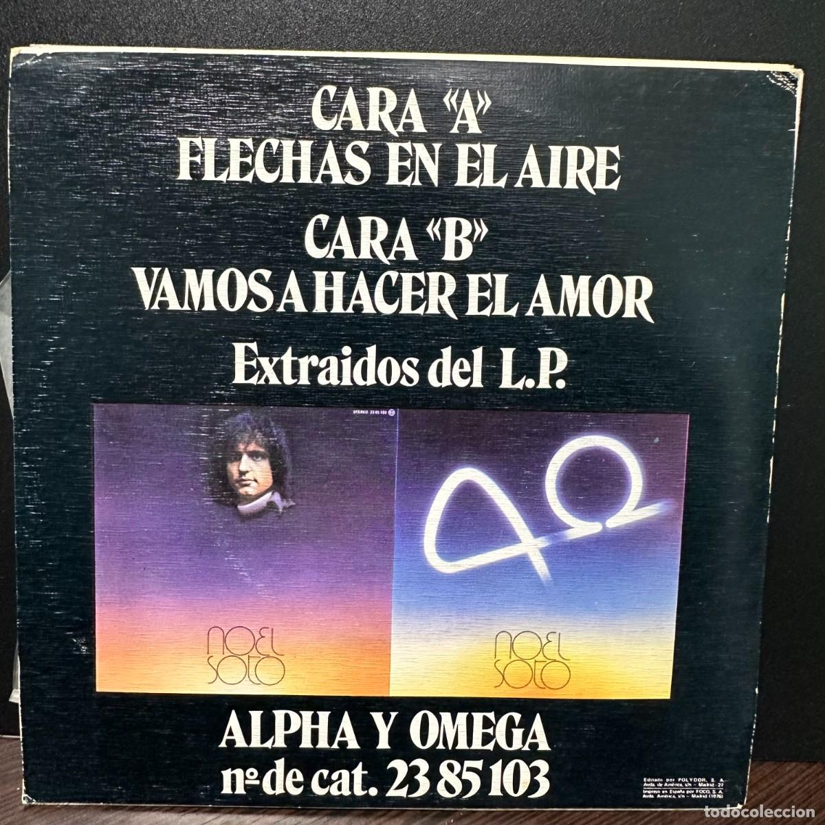 Discos de vinilo: Noel Soto - Flechas En El Aire (7&rdquo;, Single) - Foto 2