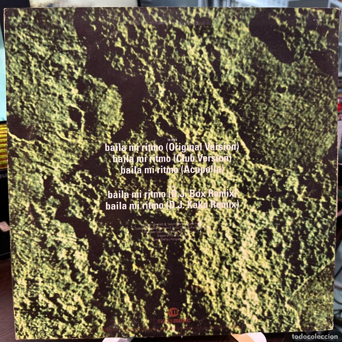 Discos de vinilo: Flaco Ben&iacute;tez - Baila Mi Ritmo (12&rdquo;) - Foto 2